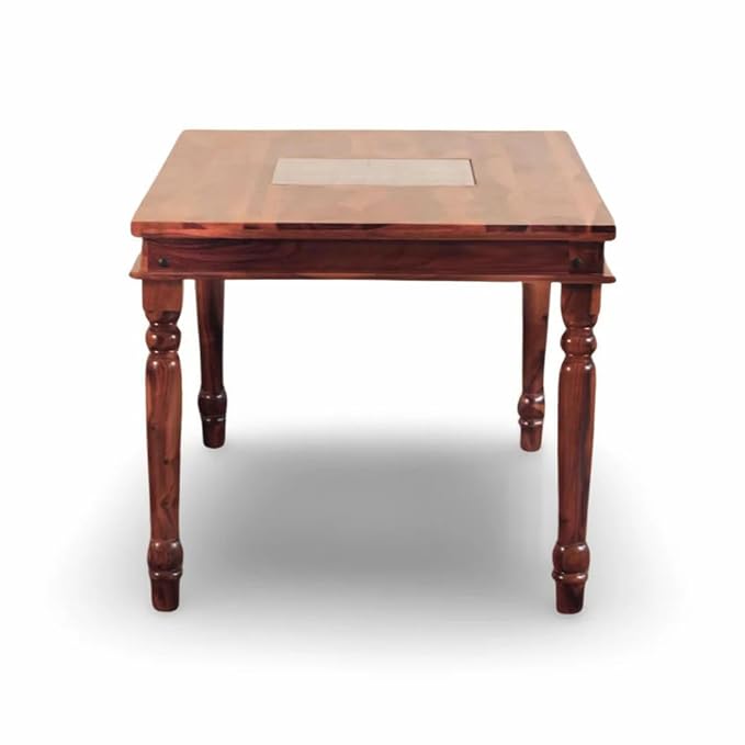 NESTHONEST Wooden 6 Seater Dining Table Only, Can Be Used in Restaurant Dinner, Office, Cafeteria & Home, Shape: Rectangular, Size: 57 X 36 X 30 Inch,...