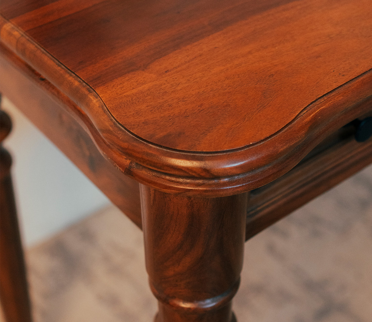 Study Table 3 Drawers Sheesham  Wood