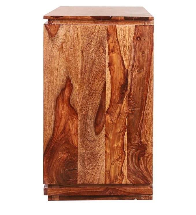 NESTHONEST Wooden Sideboard Cabinet for Living Room | Side Board with 3 Drawers & 1 Door Cabinet Storage for Dining, Drawing and Home Office Furniture |...