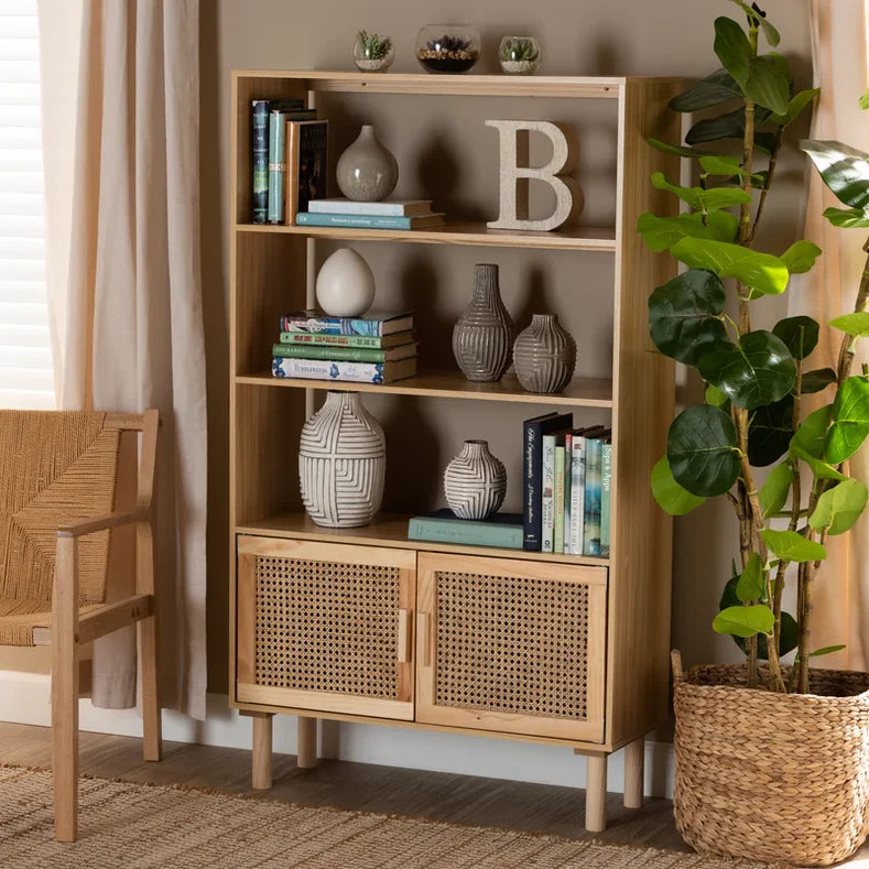 Book Shelf Solid Acacia Wood