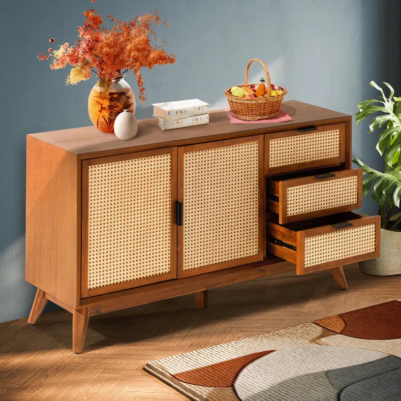 Said Board 2 Door  3Drawer Acacia Wood