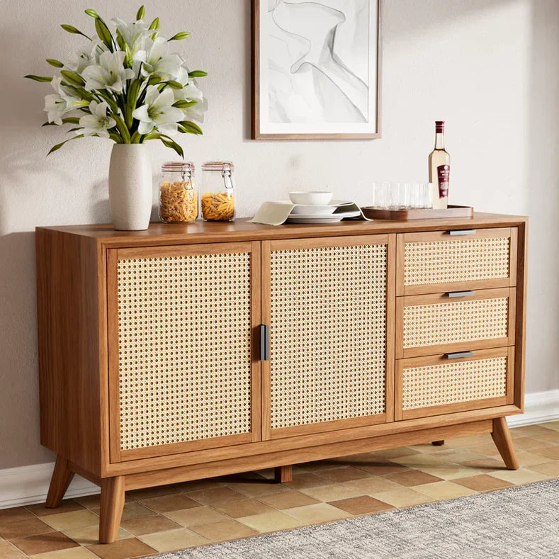 Said Board 2 Door  3Drawer Acacia Wood
