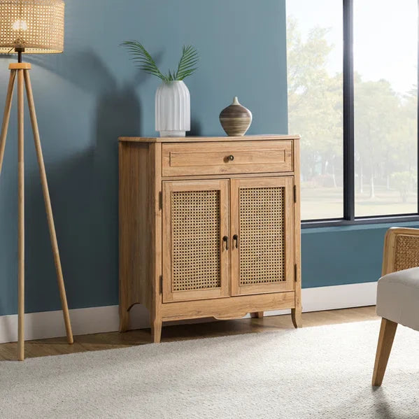 Two Door Cabinet Acacia Wood