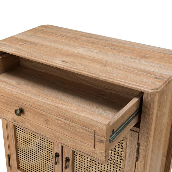 Two Door Cabinet Acacia Wood